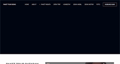 Desktop Screenshot of pakettourdieng.com